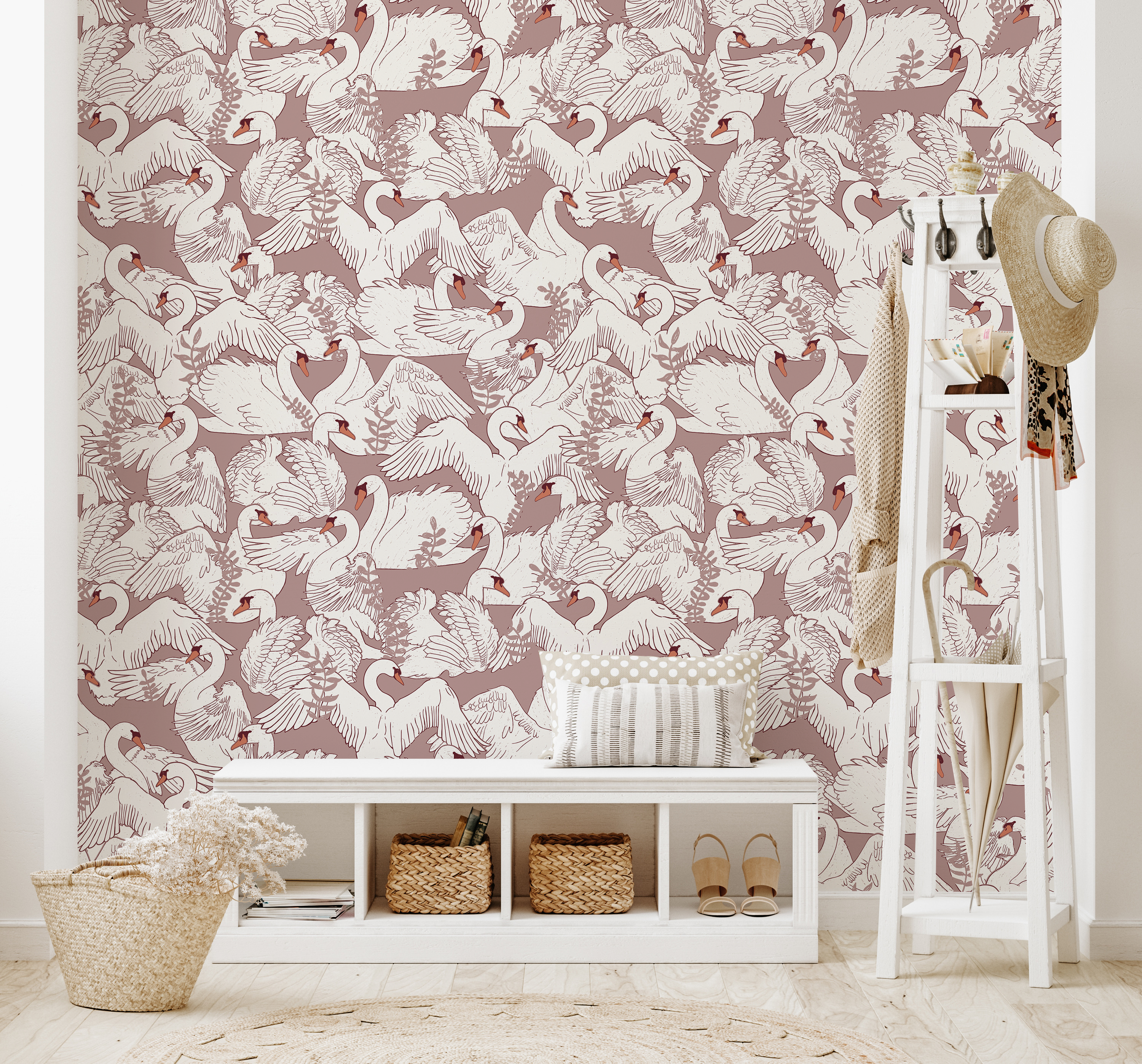 Gia Wallpaper by Brittany Polatis Design