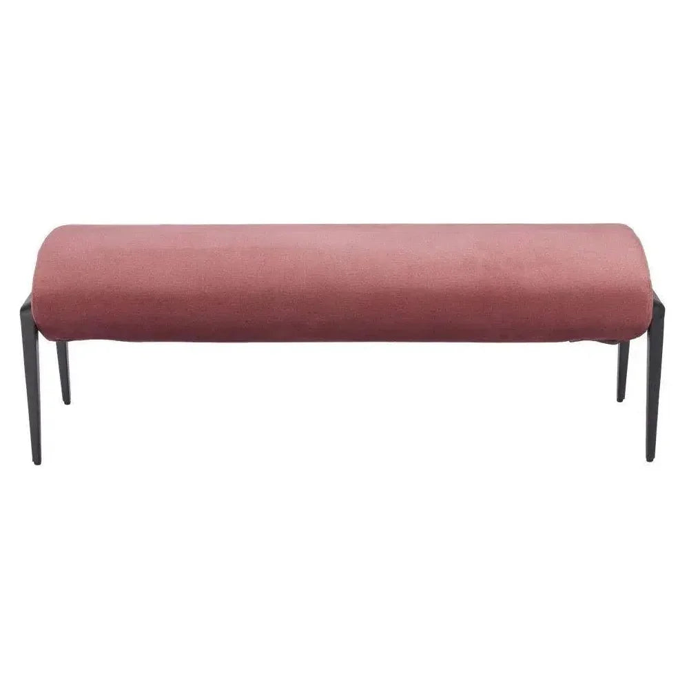 Glatt Wood and Steel Brown Bench