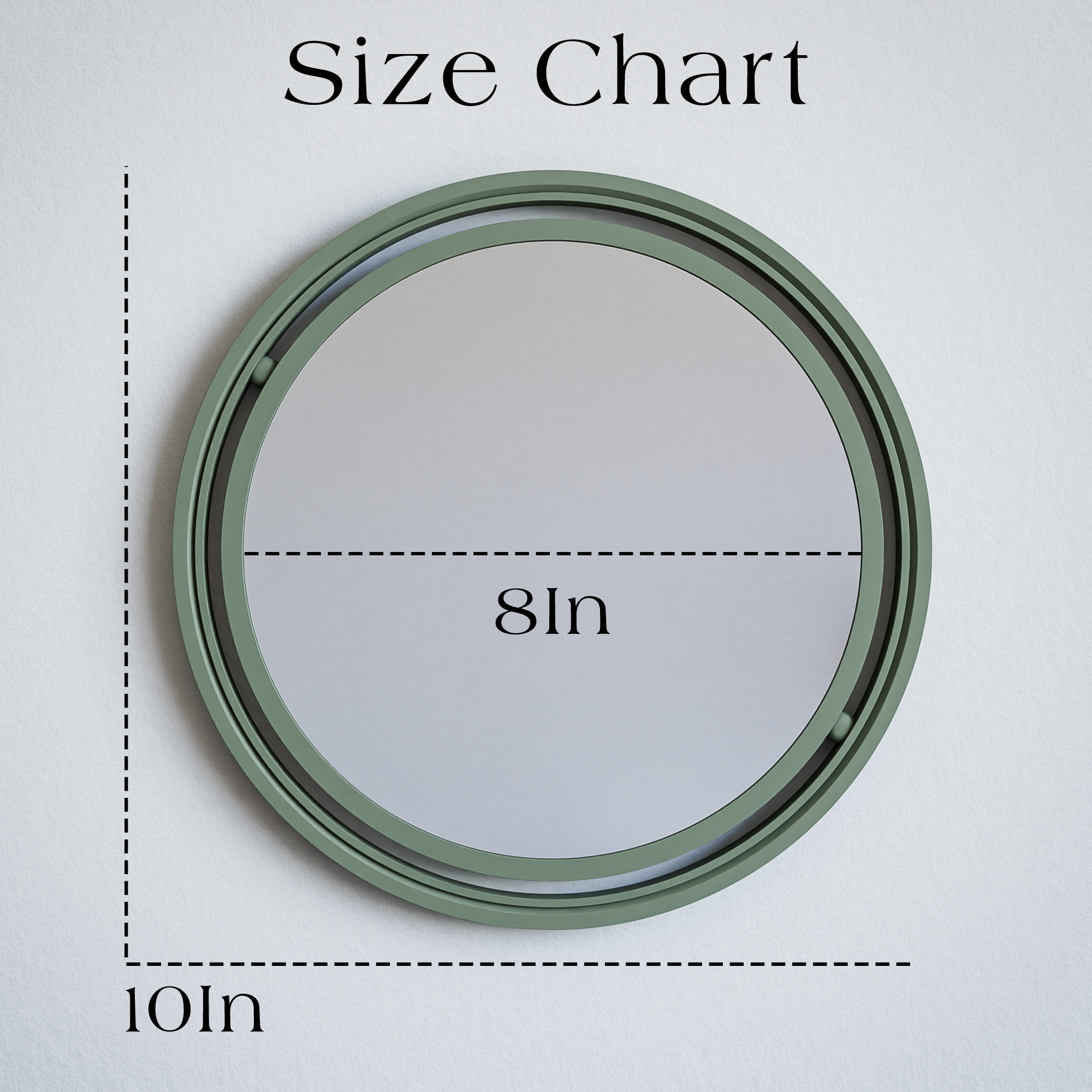 SET OF 3 GLOBE Mirror-2