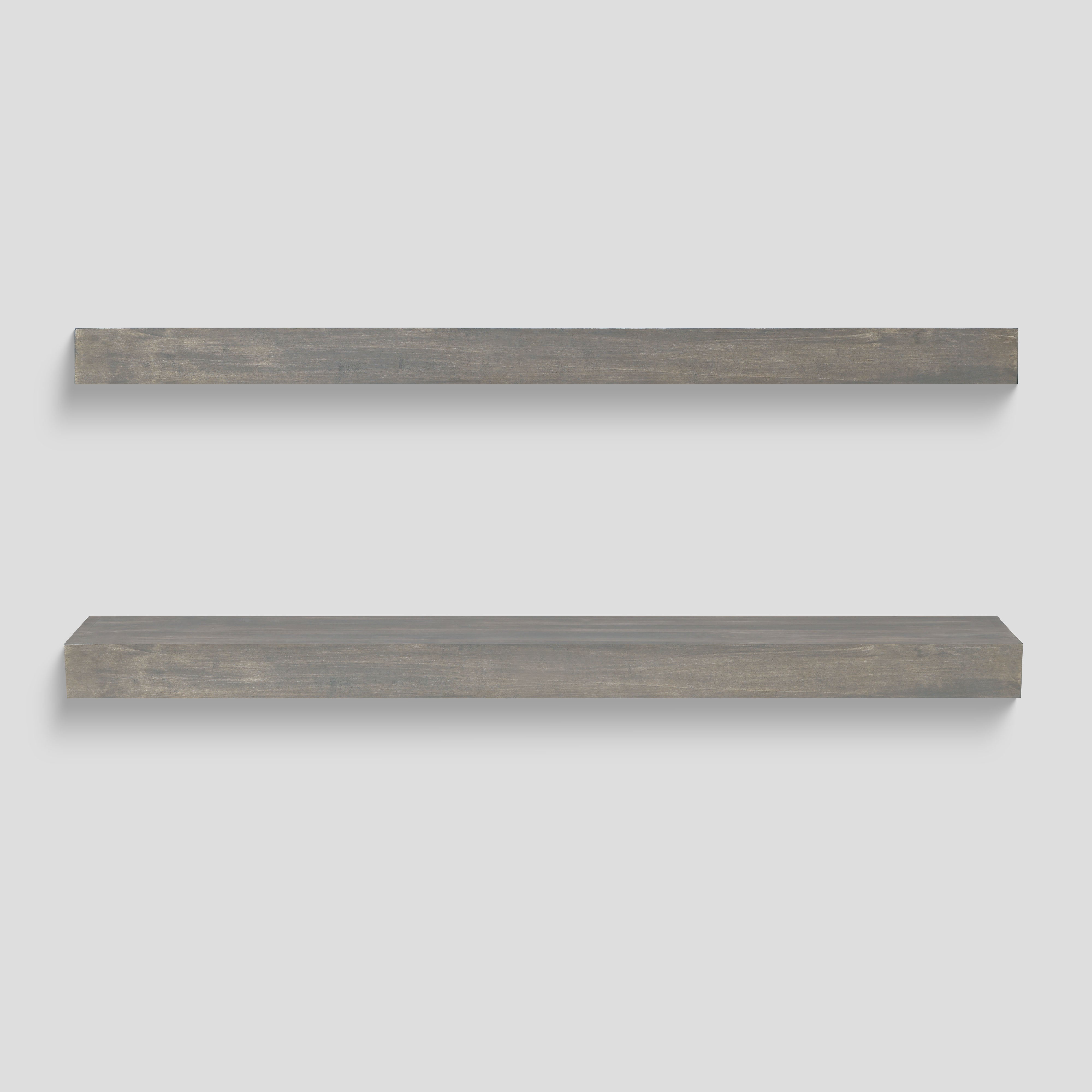 Farmhouse Floating Kitchen Shelf – Real Wood