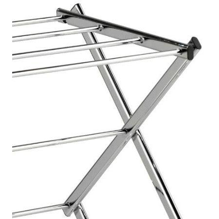 Commercial Clothes Drying Rack Laundry Dryer in Chrome - PRHOMZ