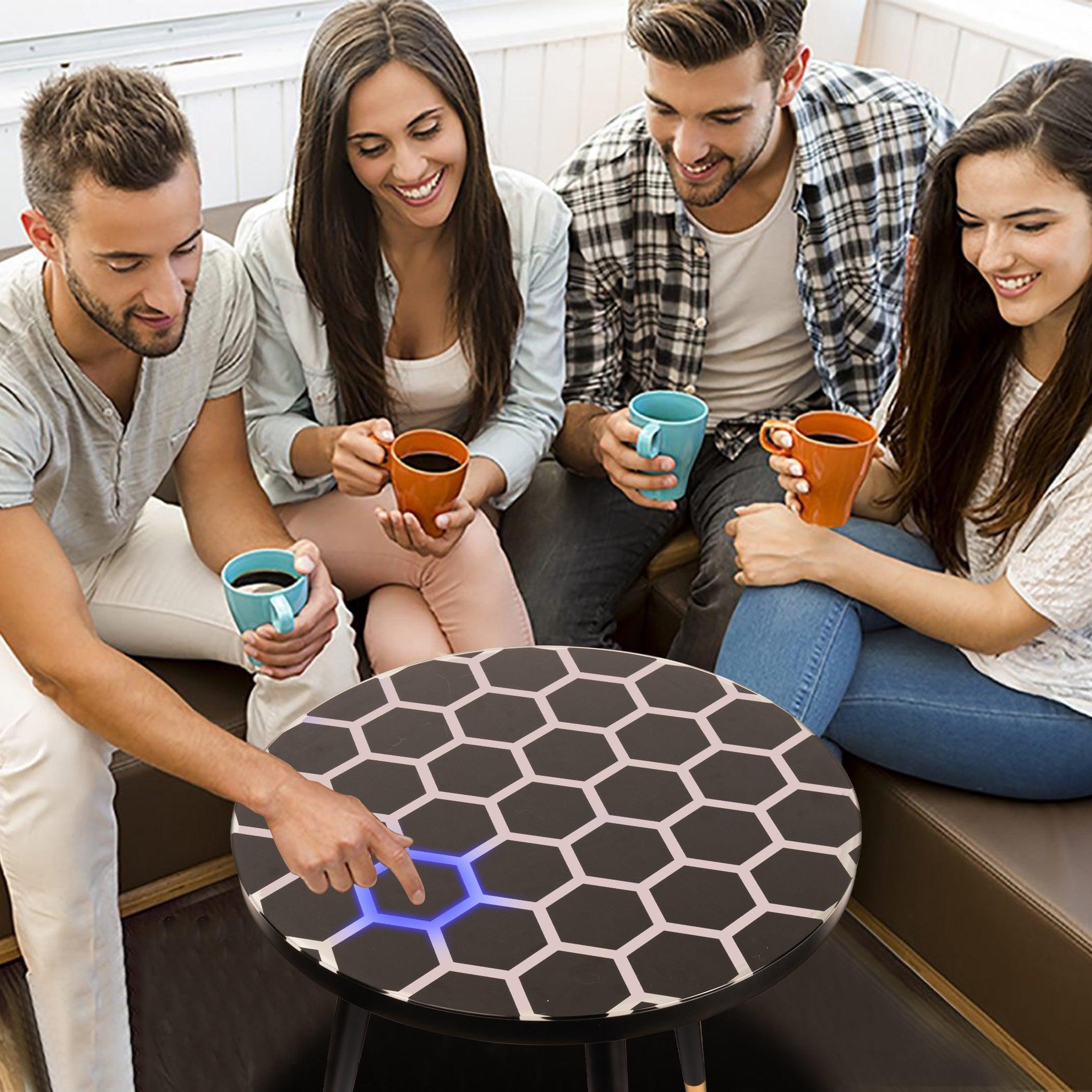 Innovative Touch-Sensitive Glow Coffee Table - PRHOMZ