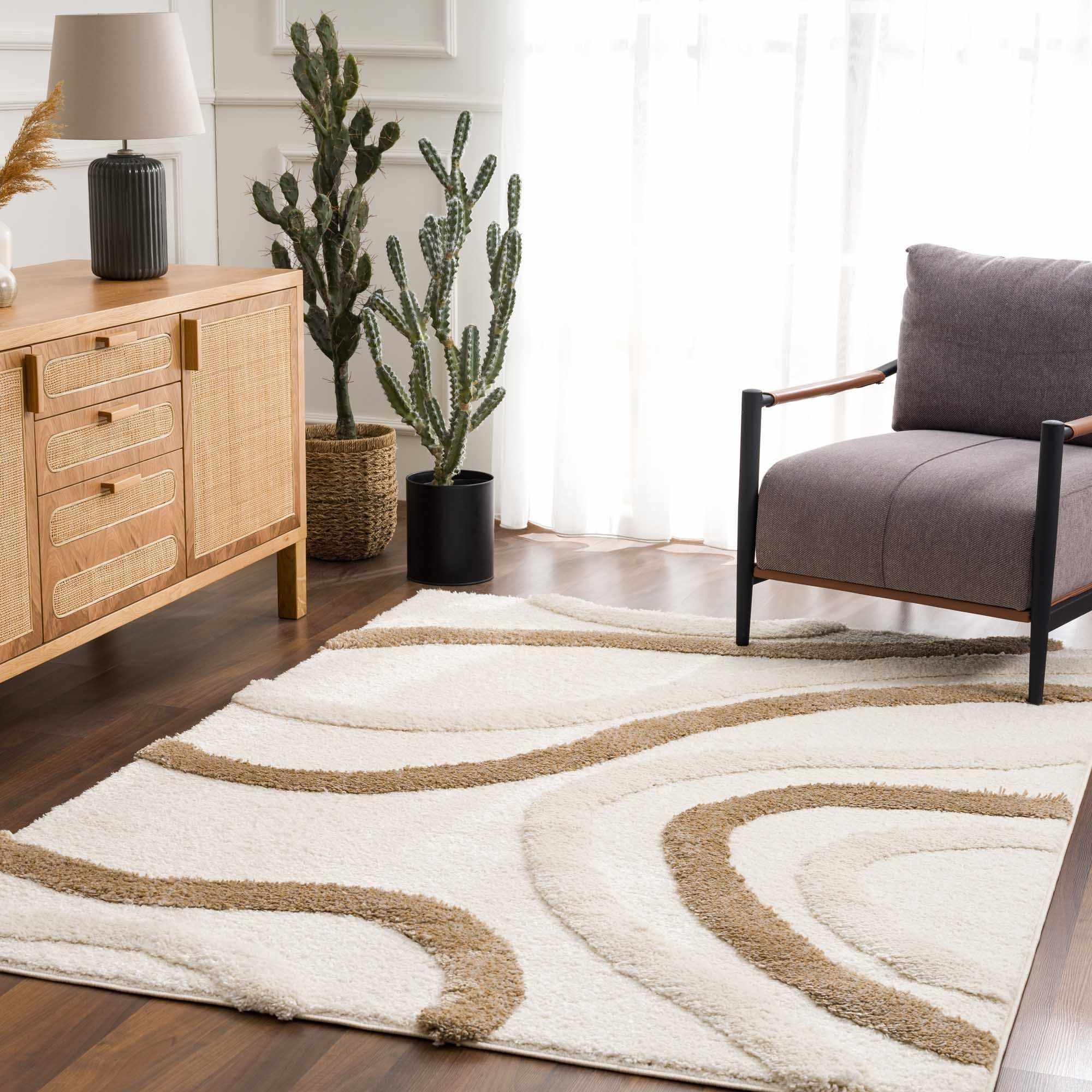 Espiye Modern Shag Area Rug - Limited Edition - PRHOMZ