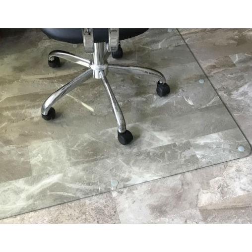 Heavy Duty 50 Inch Tempered Glass Chair Mat - PRHOMZ