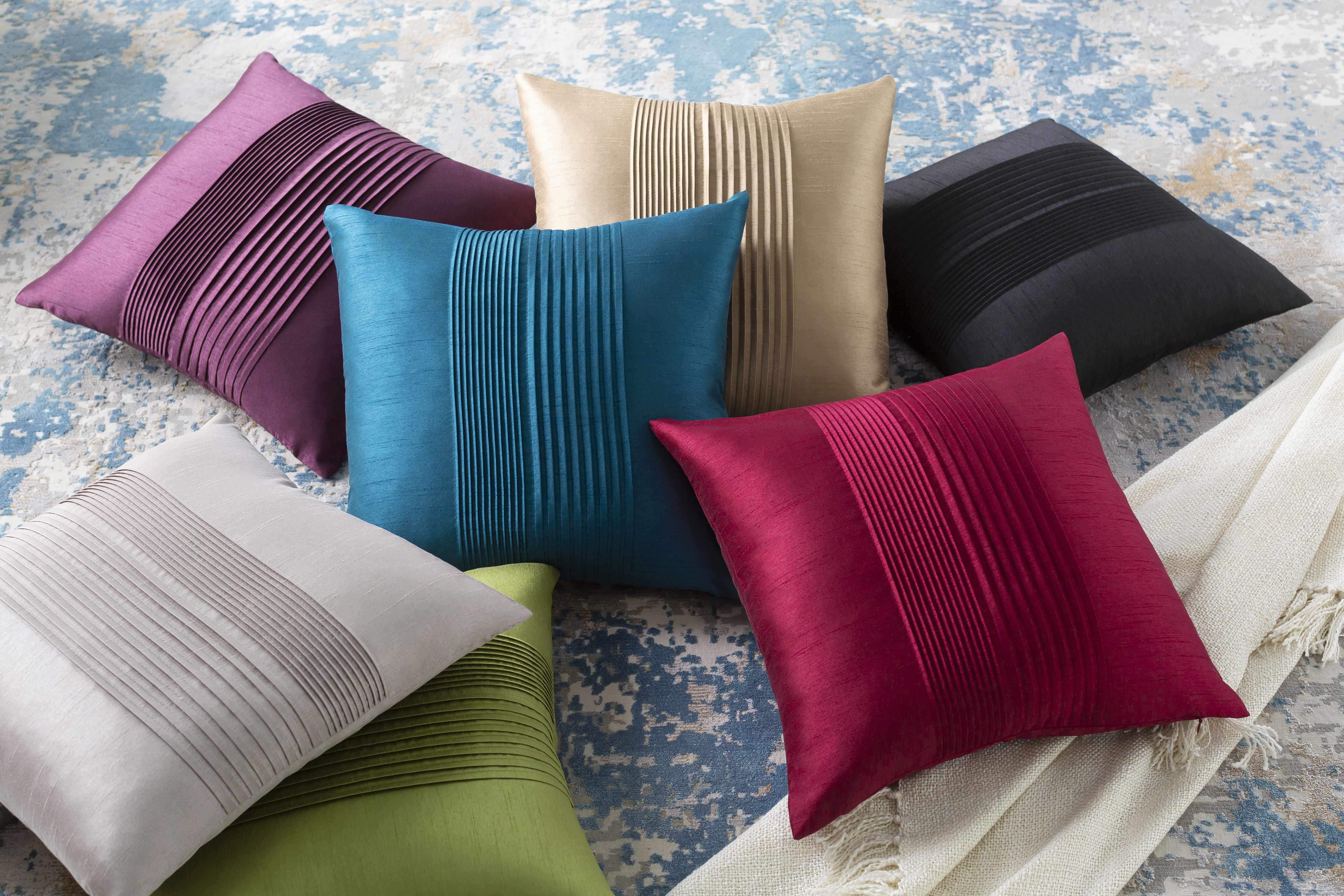 Wentzville Plum Square Throw Pillow - Clearance - PRHOMZ