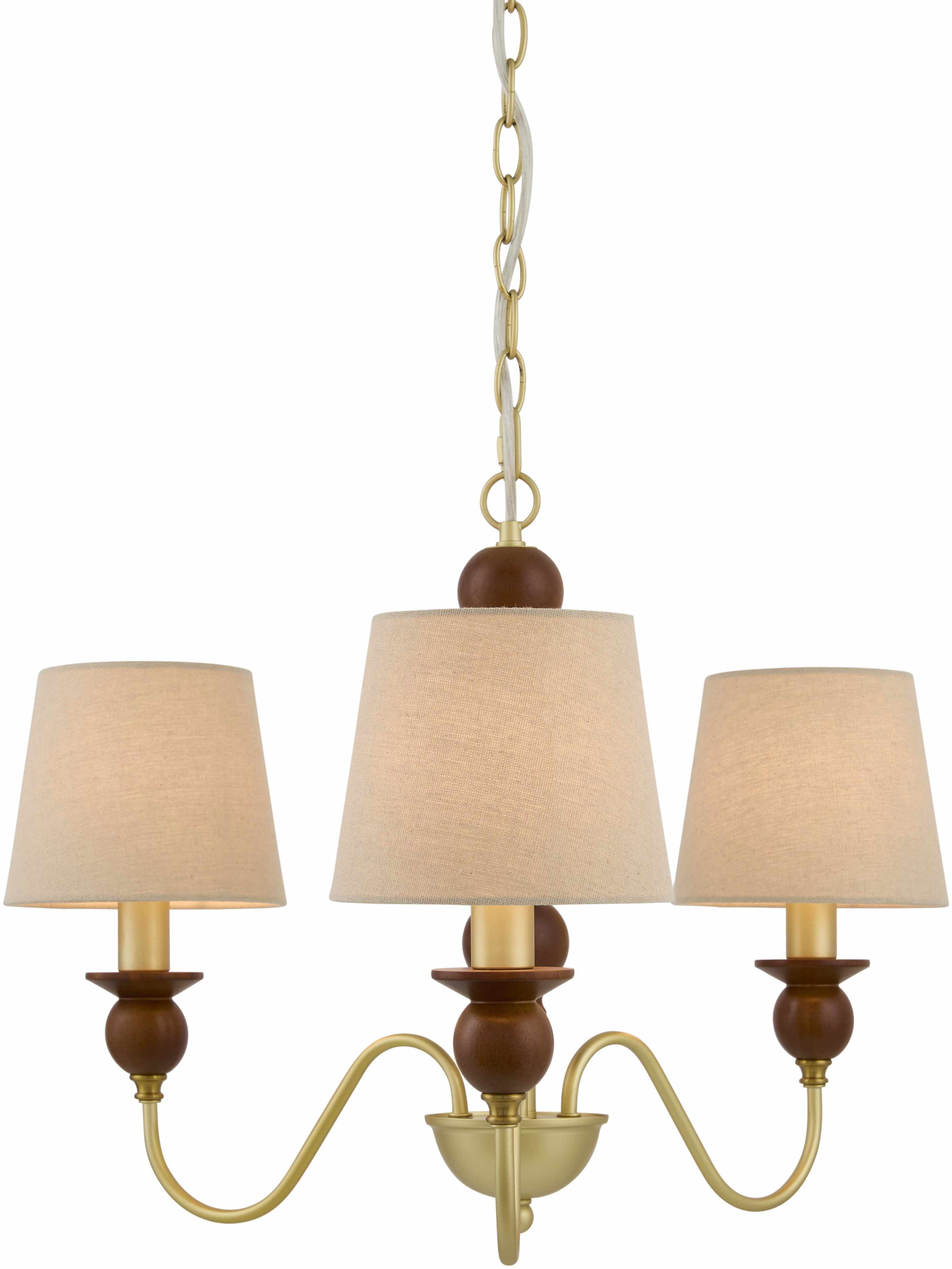 Huangtian Dark Brown Chandelier-1