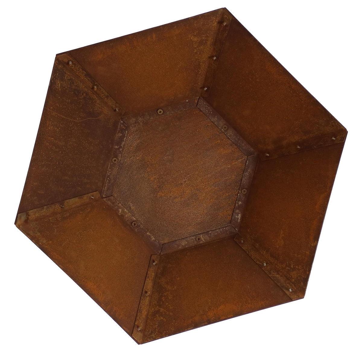 23 Inch Rustic Steel Affinity Fire Pit - PRHOMZ