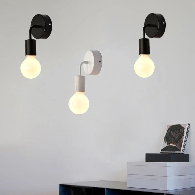 Wall Lamp Black Modern Sconce