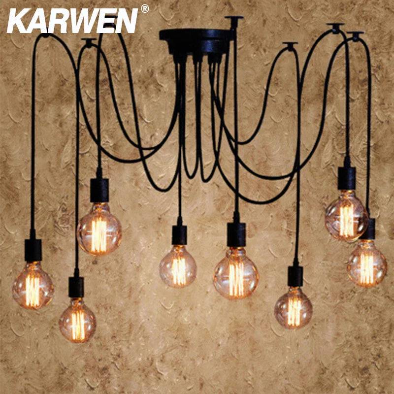 DecorBites™ Industrial Pendant Lamp Nordic Style