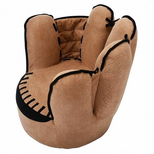 Household Five Fingers Baseball Glove Shaped Kids Leisure Upholstered Sofa-1