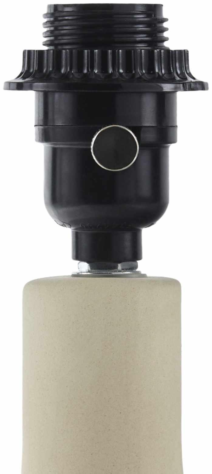 Atenxoxola Cream Ceramic Table Lamp - PRHOMZ