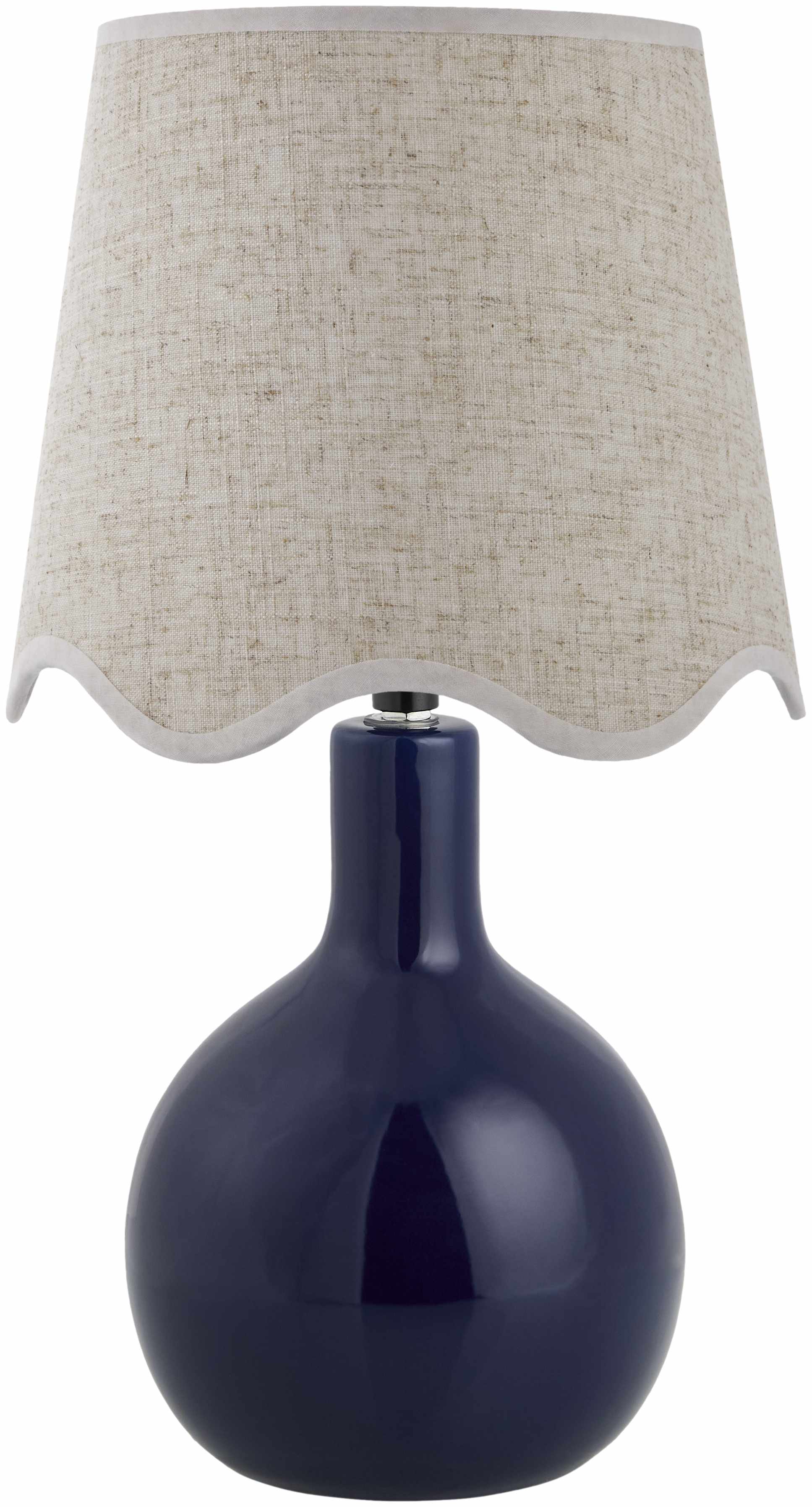 Atenxoxola Navy Translucent Table Lamp-0