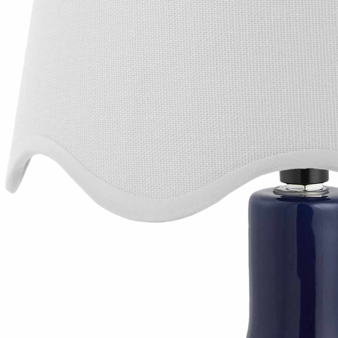 Atenxoxola Navy Ceramic Table Lamp-2
