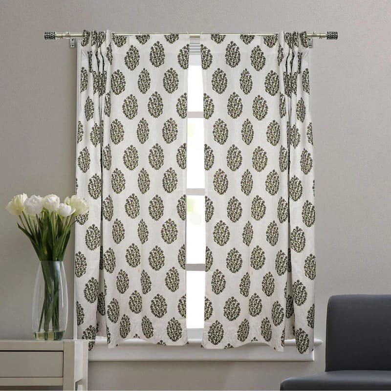 Indian Elegant Ring Window Curtain - Gudhal