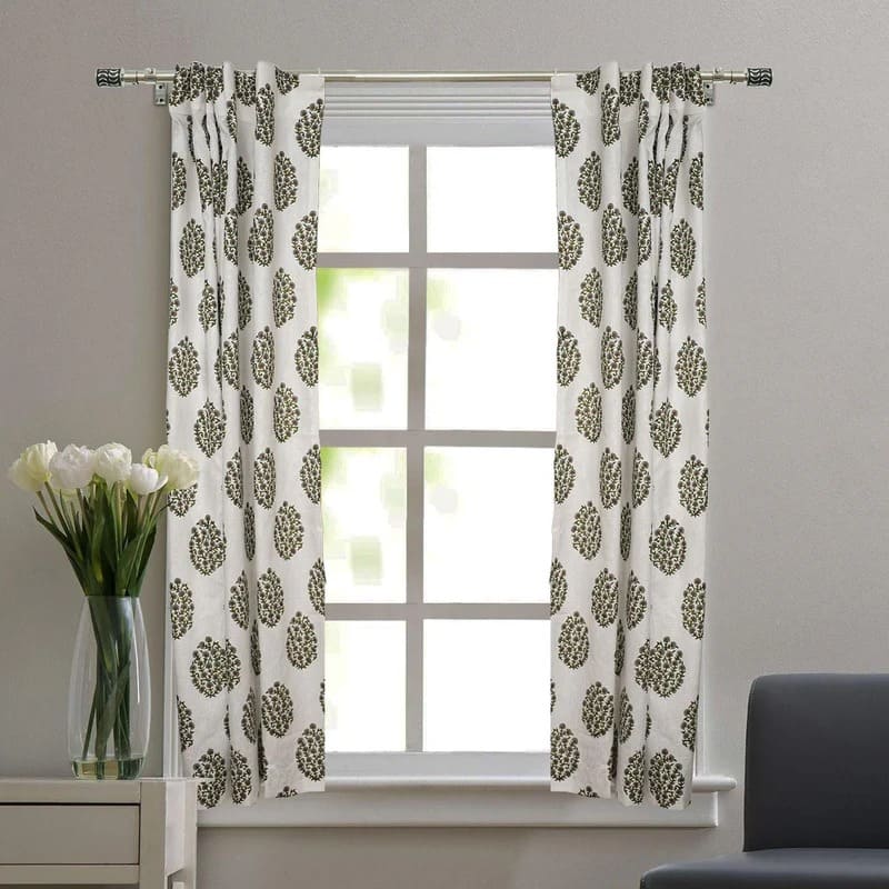 Indian Elegant Ring Window Curtain - Gudhal