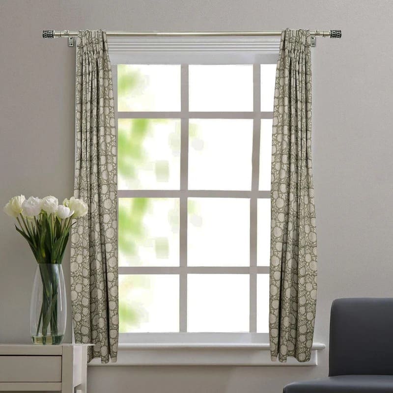 Handmade Rajat Colored Linen Curtain