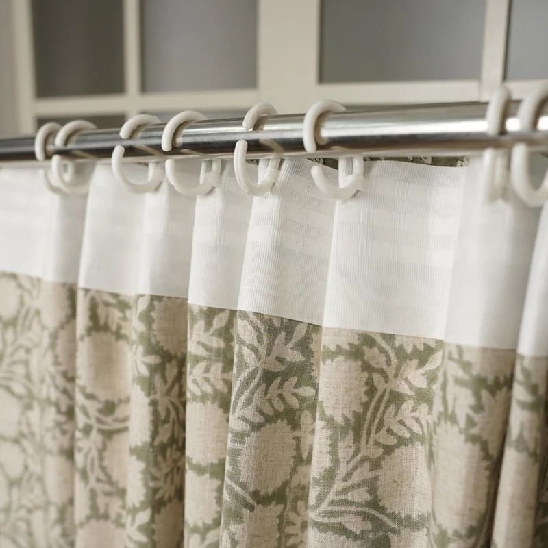 Handmade Rajat Colored Linen Curtain