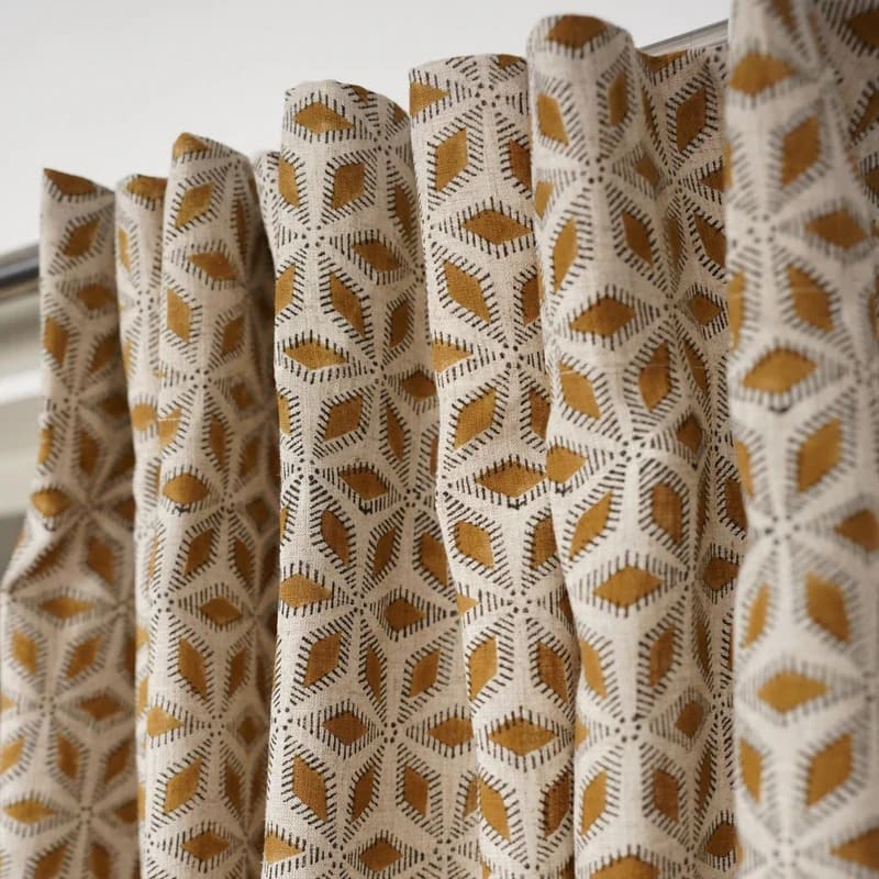 Indian Linen Rod Pocket Curtain || Shatkon