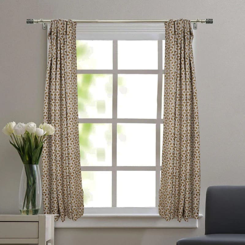 Indian Linen Rod Pocket Curtain || Shatkon