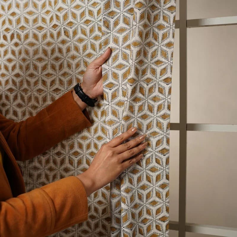 Indian Linen Rod Pocket Curtain || Shatkon