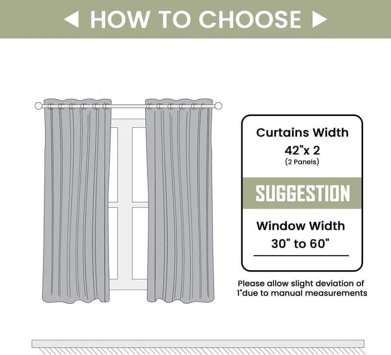 Handmadae Floral Blackout Linen Curtains || Alia