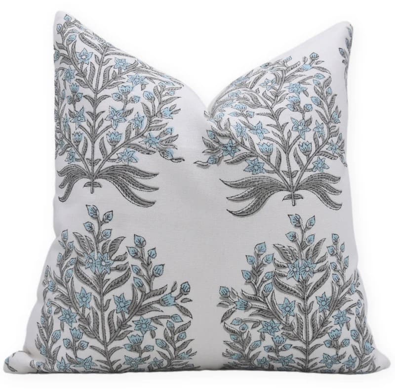 Ancient Block Printed Pillow Cover – Vrindavan