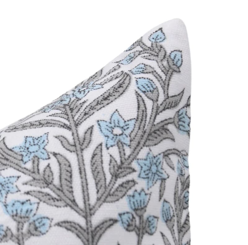 Ancient Block Printed Pillow Cover – Vrindavan