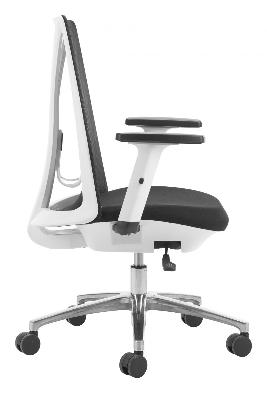 Hasso Black Mesh Fabric Office Chair