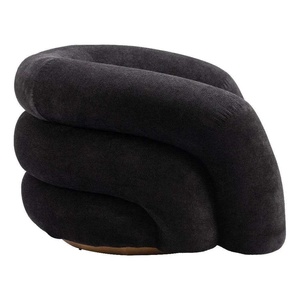 Havn Black Accent Arm Chair