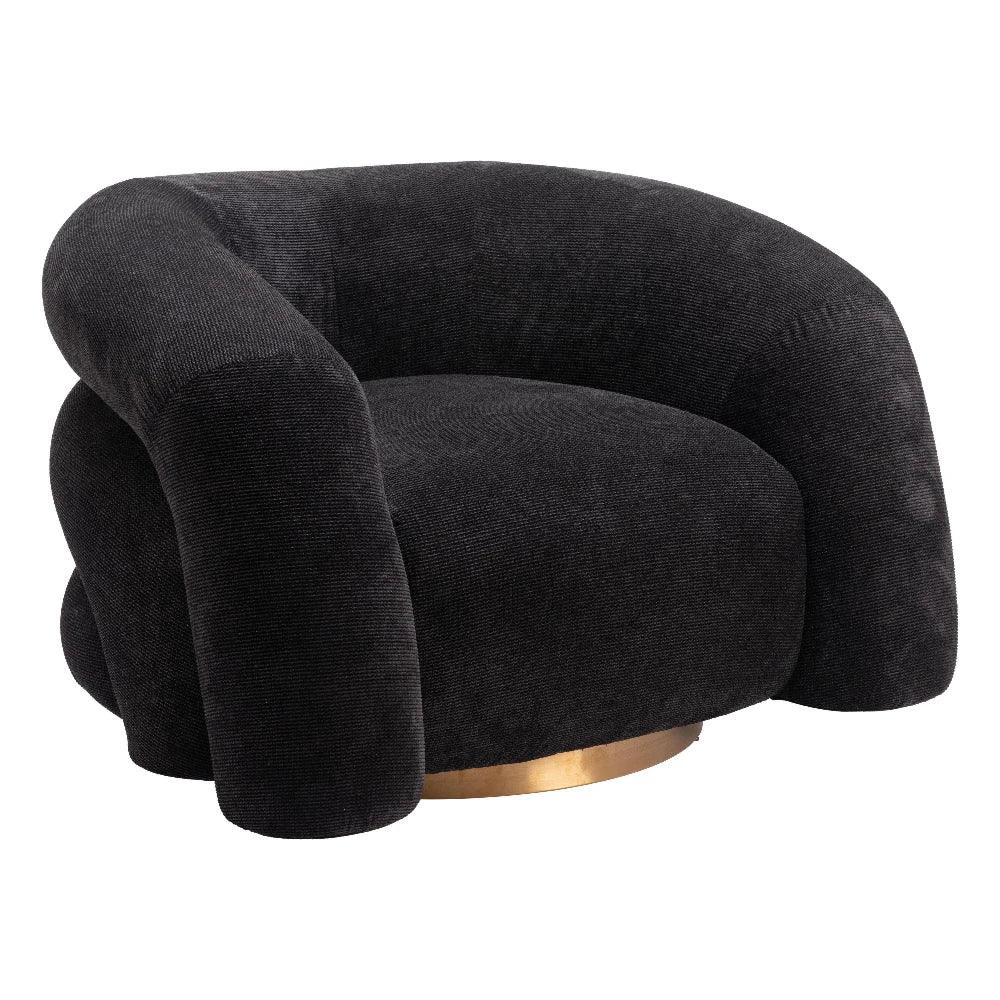 Havn Black Accent Arm Chair