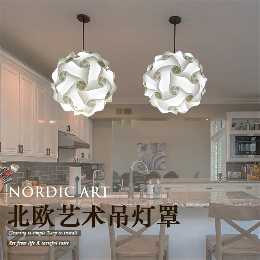 DecorBites™ Puzzle Light Pendant Lamp Shade