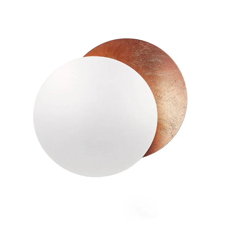 DecorBites™ LED Wall Sconce Round Gold