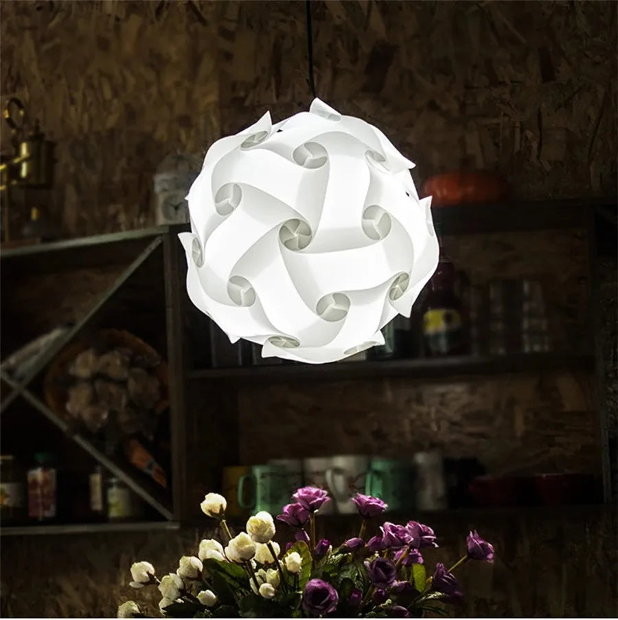 DecorBites™ Puzzle Light Pendant Lamp Shade