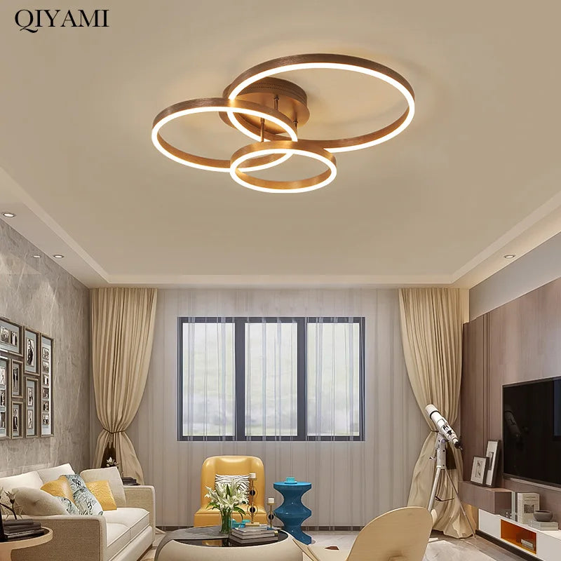 DecorBites™ Chandeliers Round Ring Ceiling Lights