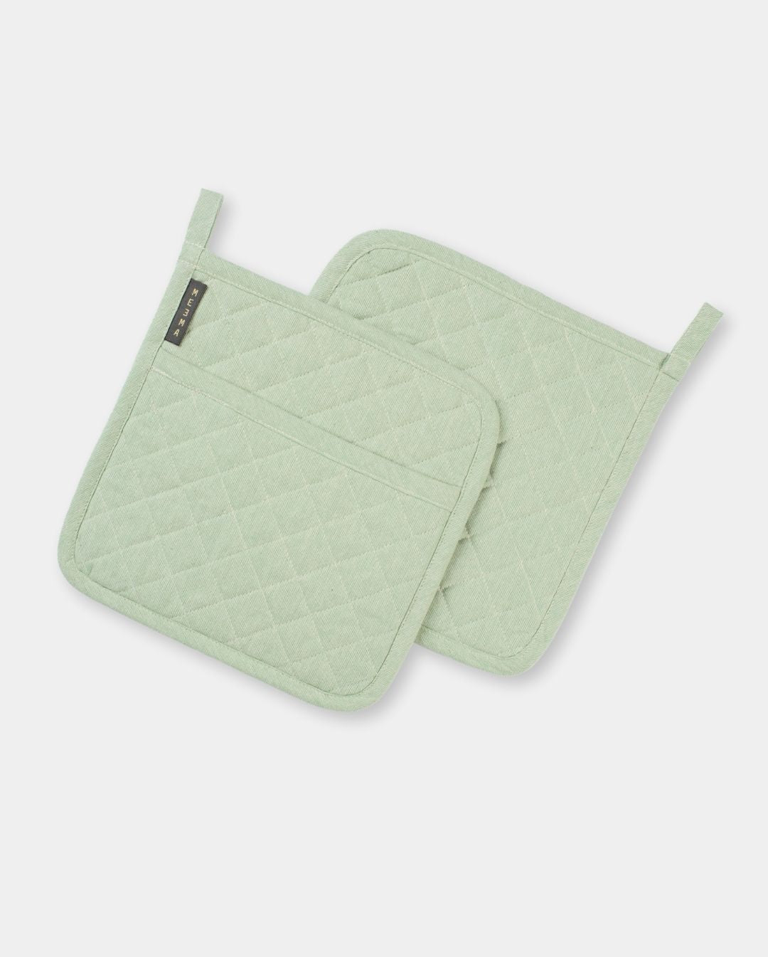 Quilted Potholders, Set of 2-6