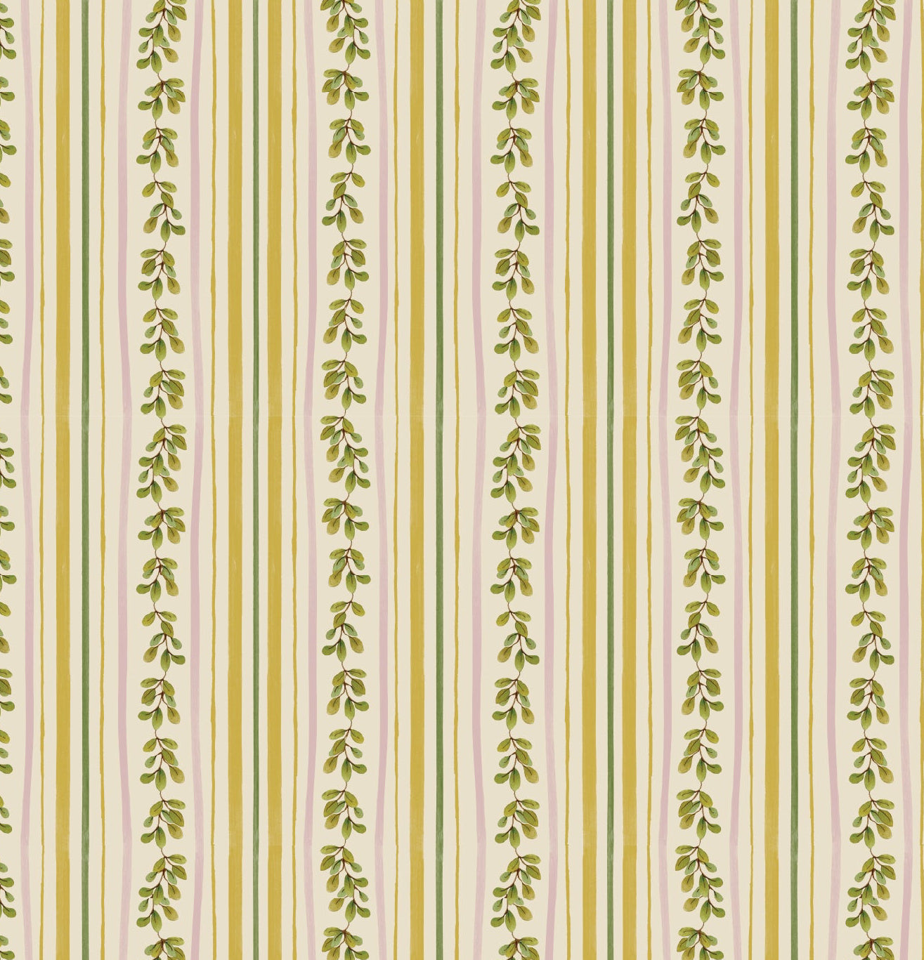 Hedge Wallpaper by Strawberry Snail Illustrations