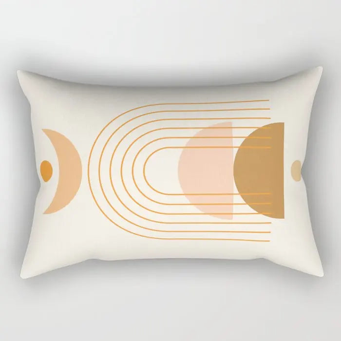 Geometric Plush Pillow Covers Various Sizes