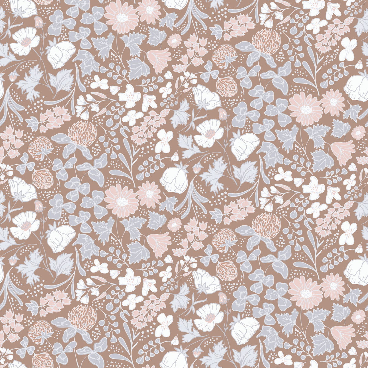 Holles Wallpaper by The Bright Leaf Design