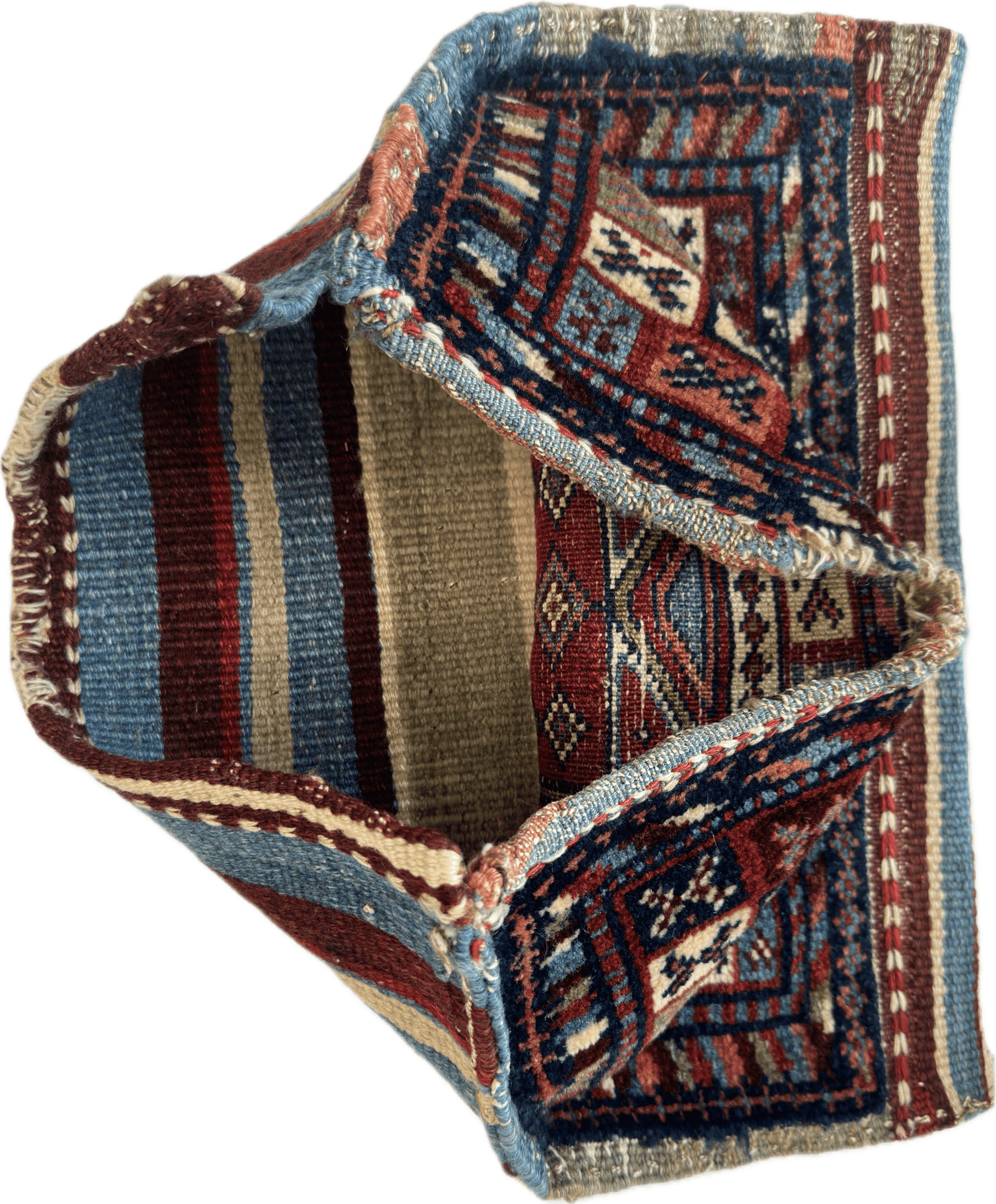 Antique Tribal Bagface - 26" X 18"