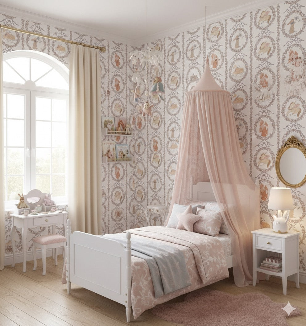 Layce Wallpaper by Painted Hawk Design