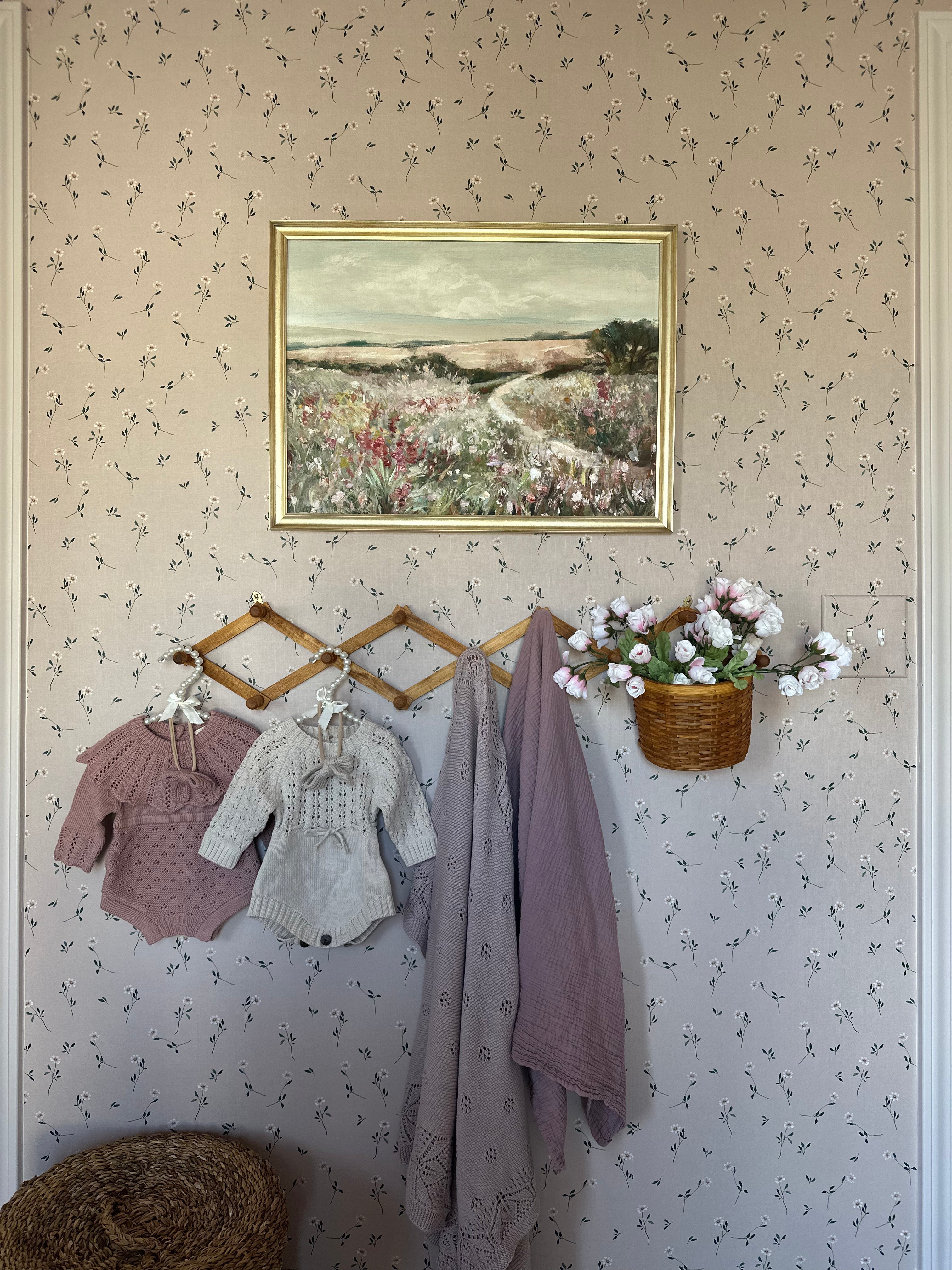 Brigitta Wallpaper by Emily Cooper Art