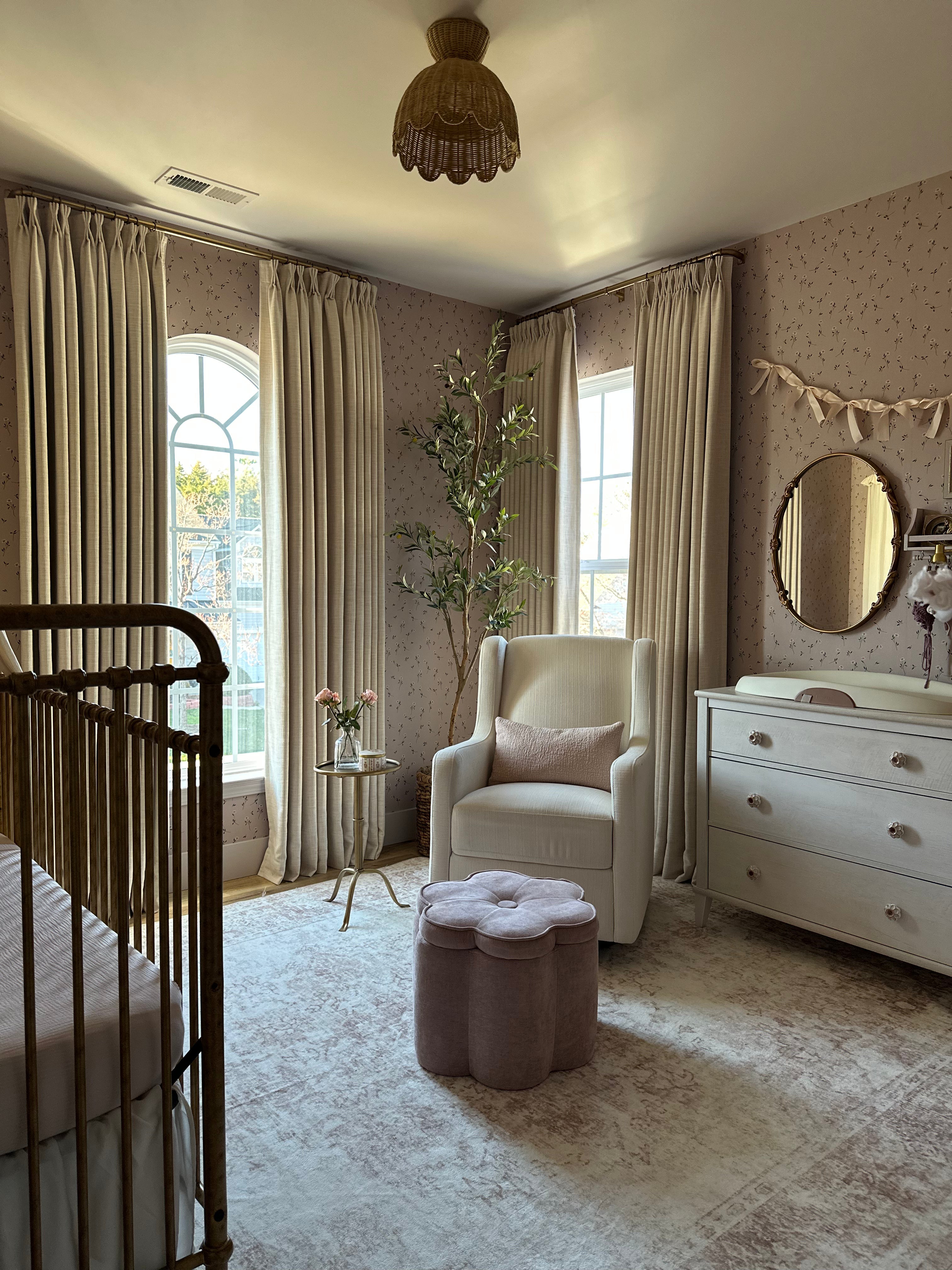 Brigitta Wallpaper by Emily Cooper Art