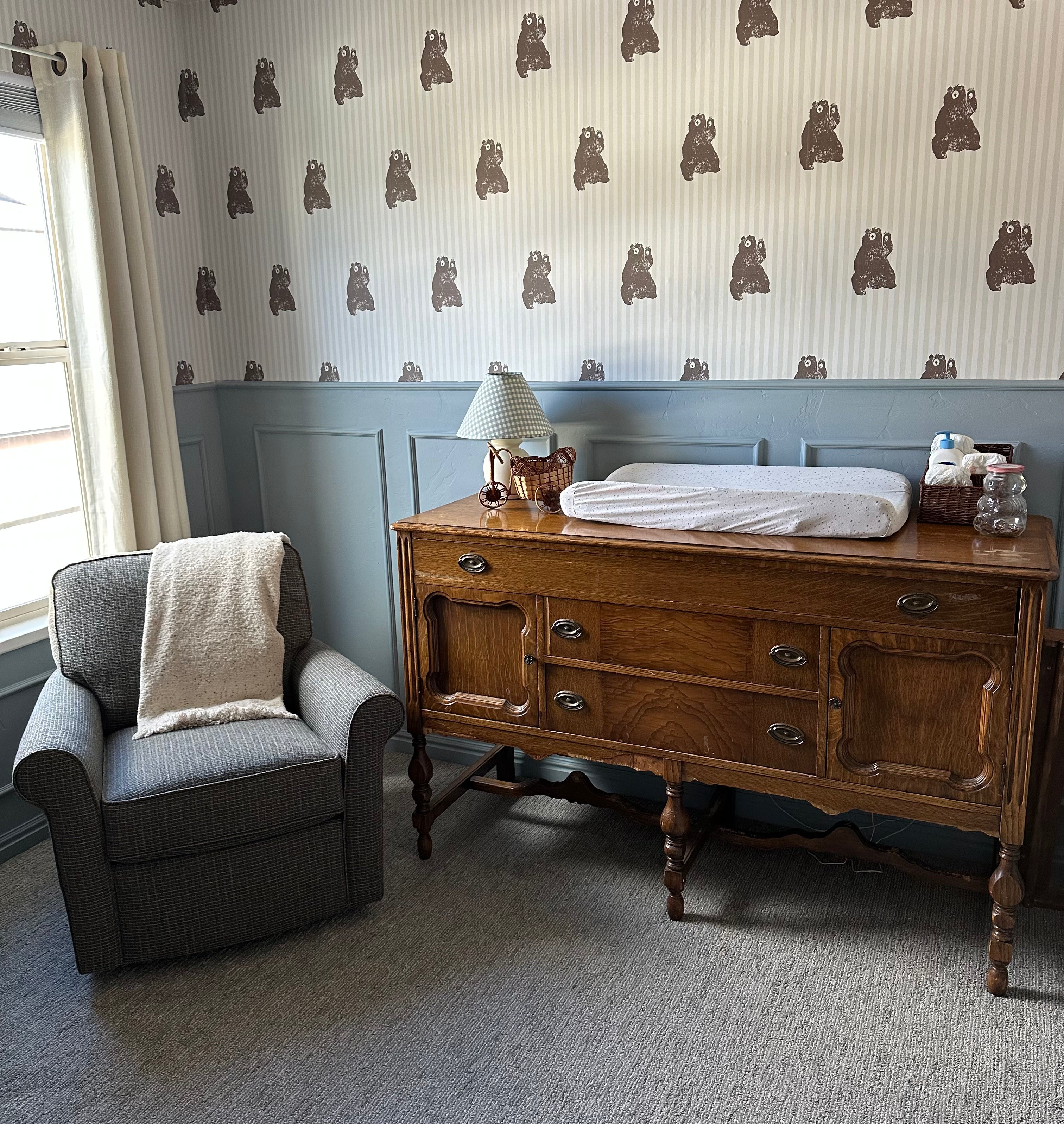 Theodore Wallpaper by Aubrey Fairchild