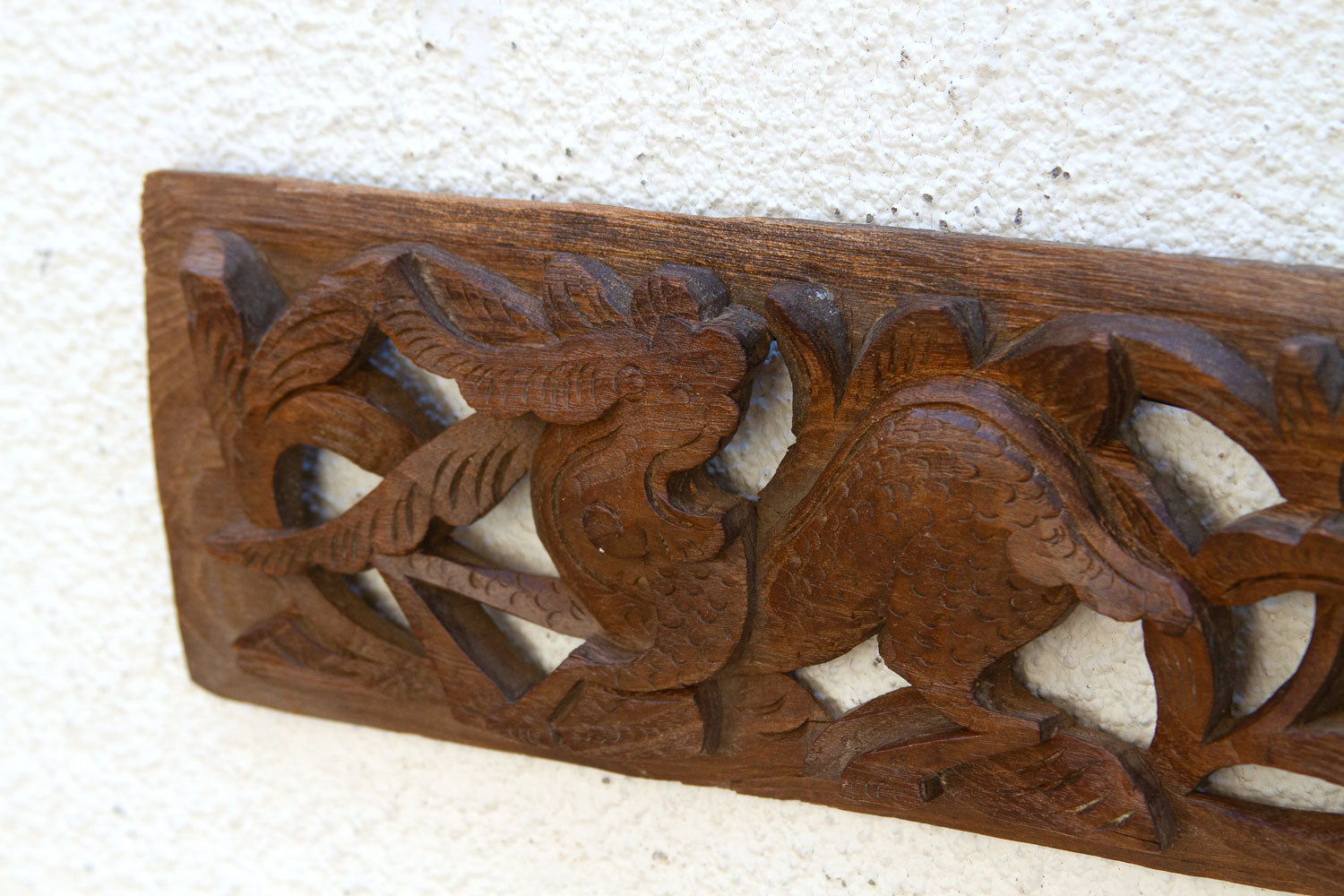 Asian Temple Carved Wall Art