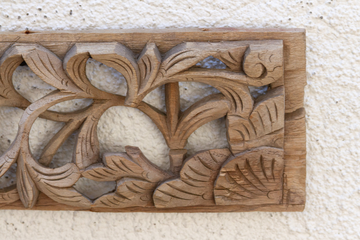 Handcarved South Asian Relief Panel