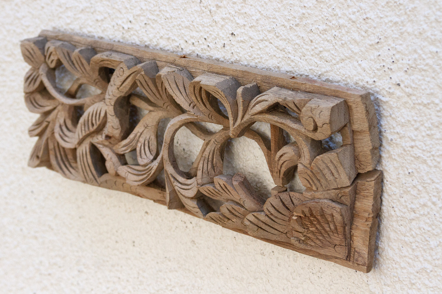 Handcarved South Asian Relief Panel