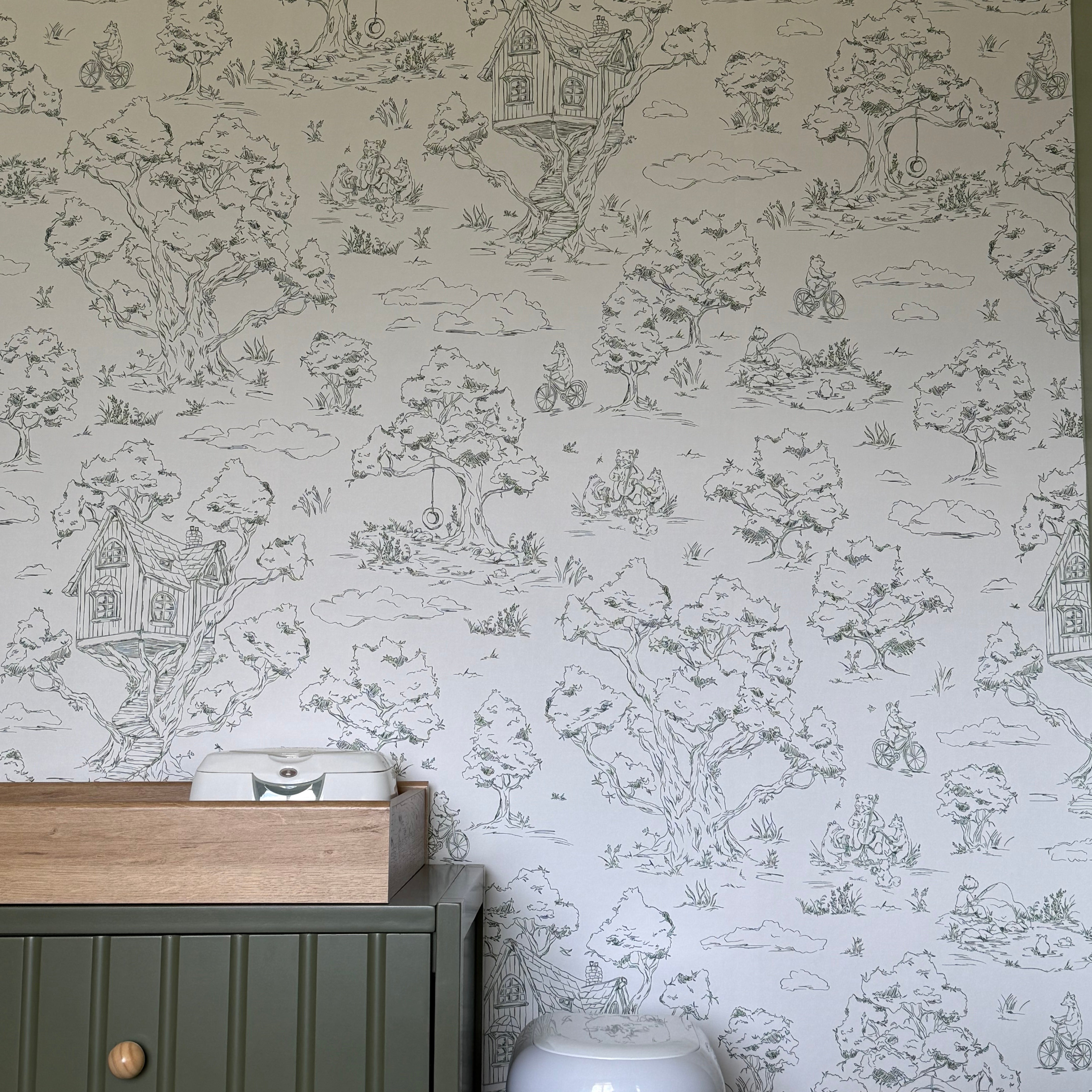 Wyatt Wallpaper by Aubrey Fairchild