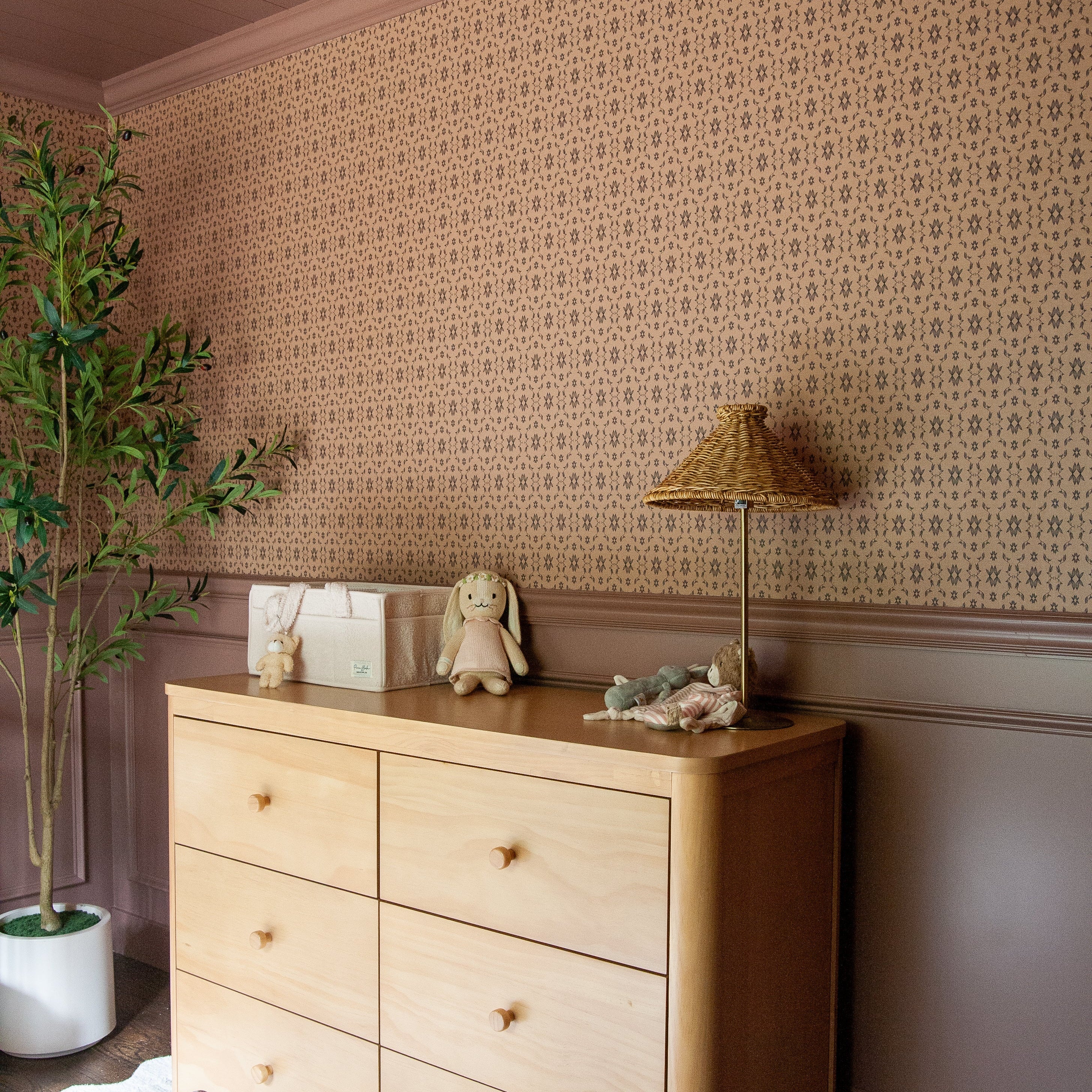 Zara Wallpaper by Thoroughfare Design