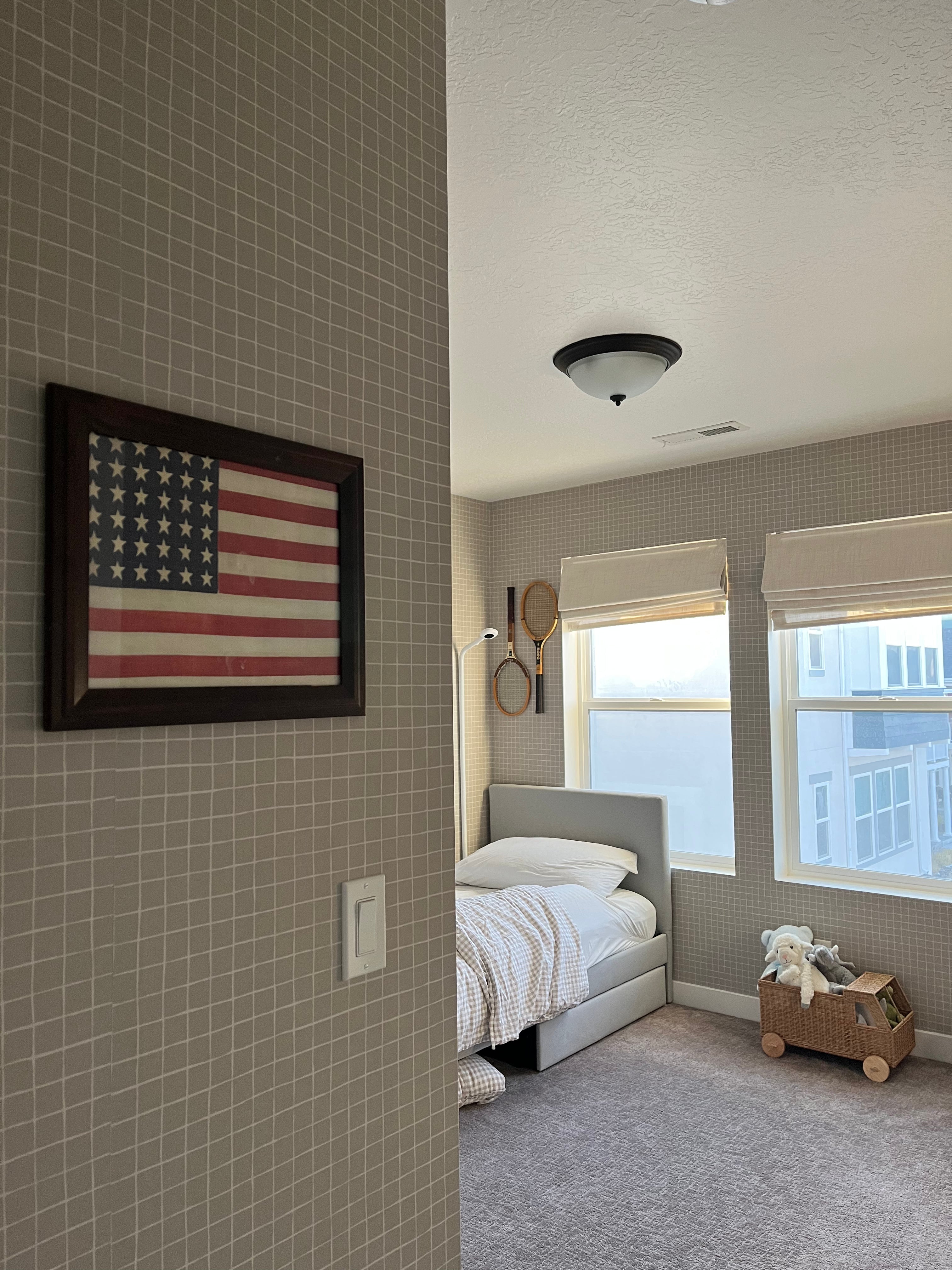 Hudson Wallpaper by Daphne and Sage