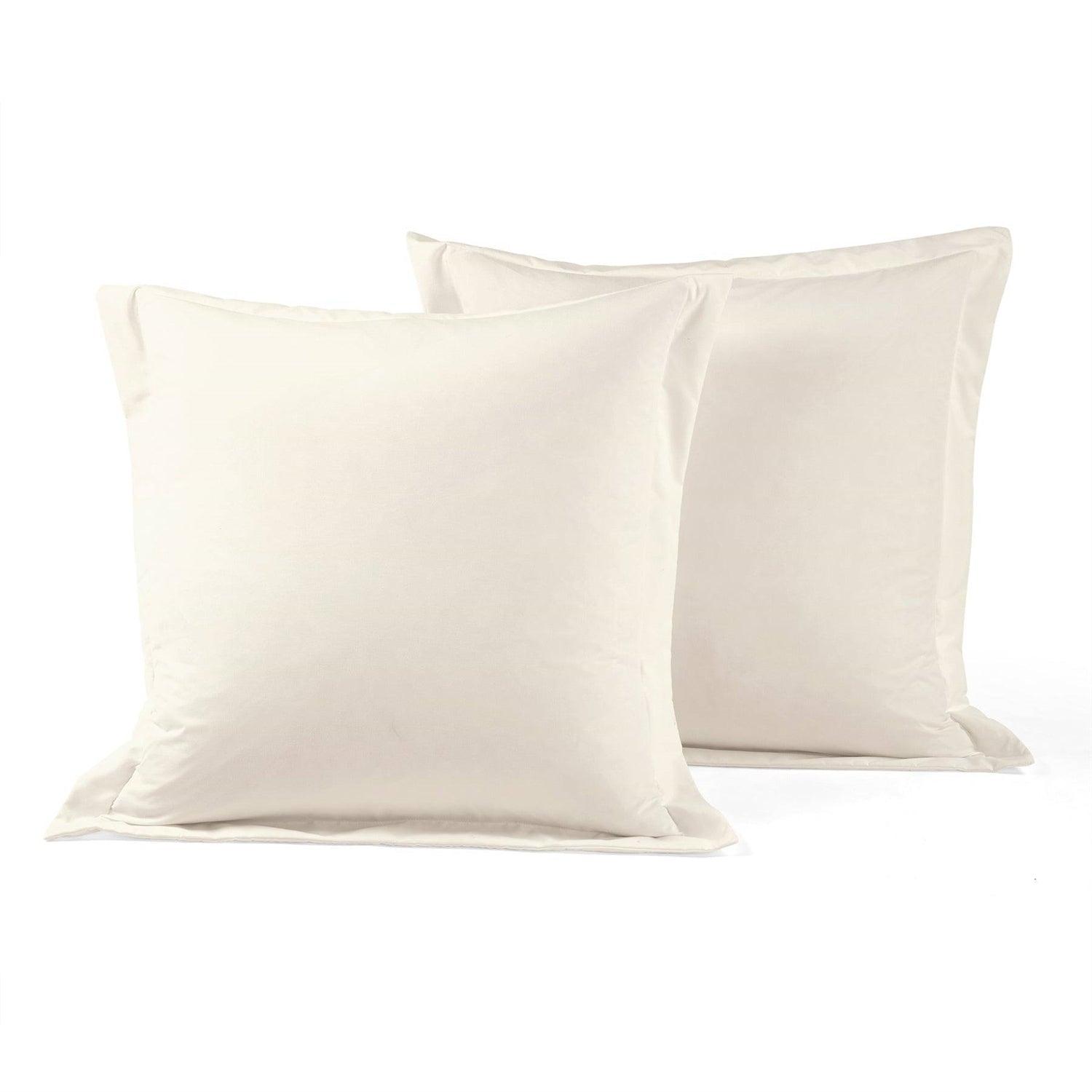 Full/Queen French Country Ivory 5-Piece Lightweight Comforter Set w/ Lace Trim - PRHOMZ